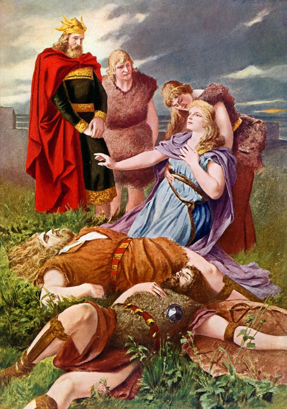 Tristan und Isolde, sidste akt af Fred Leeke