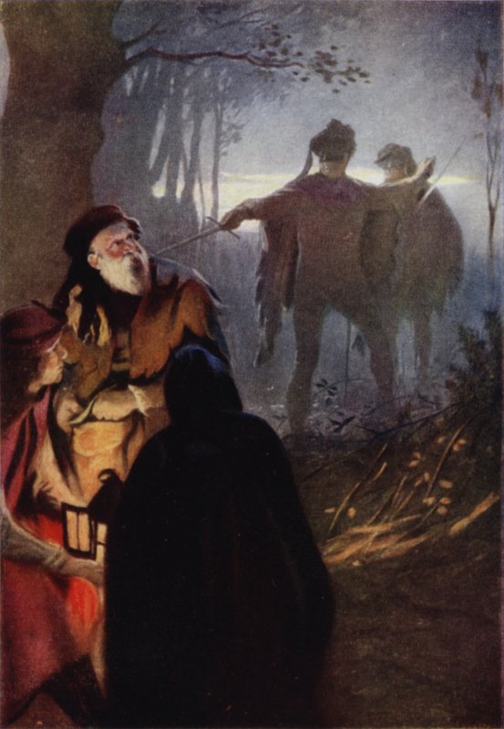 Kong Henrik IV del 1 (farve litho) af Fred Roe