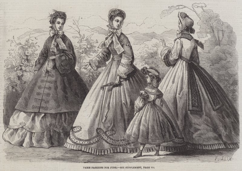 Paris Fashions for juni af Frederic Theodore Lix