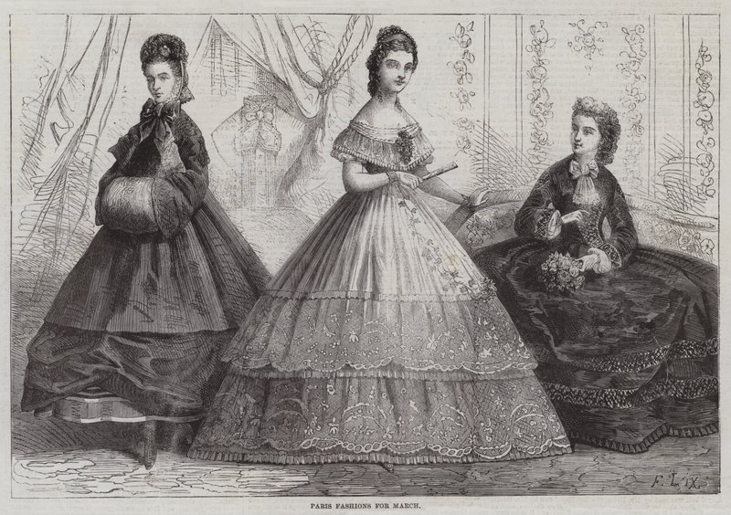 Paris-mode til marts af Frederic Theodore Lix