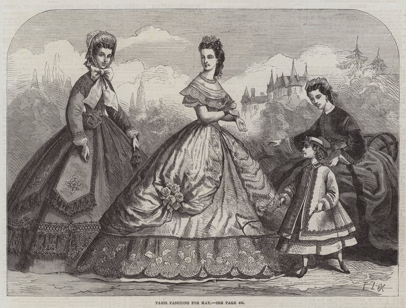 Paris Fashions for maj af Frederic Theodore Lix