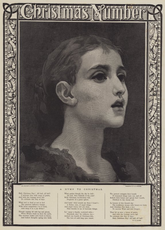 En salme til julen af Frederic Leighton