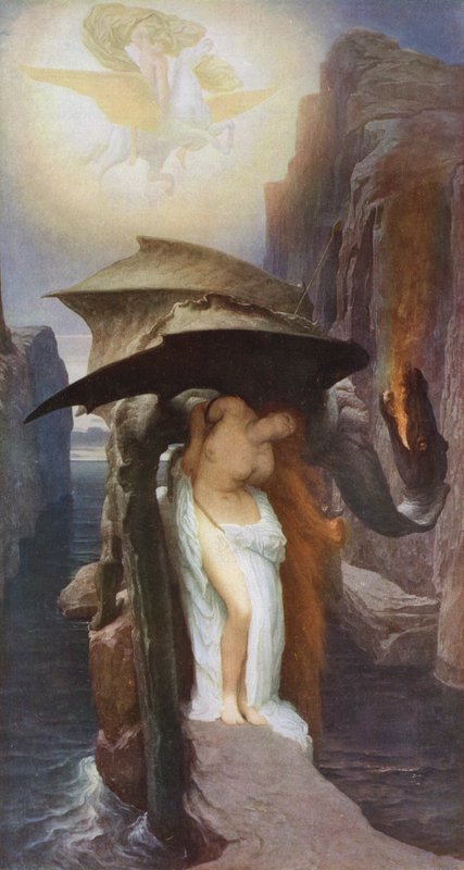Perseus og Andromeda af Frederic Leighton