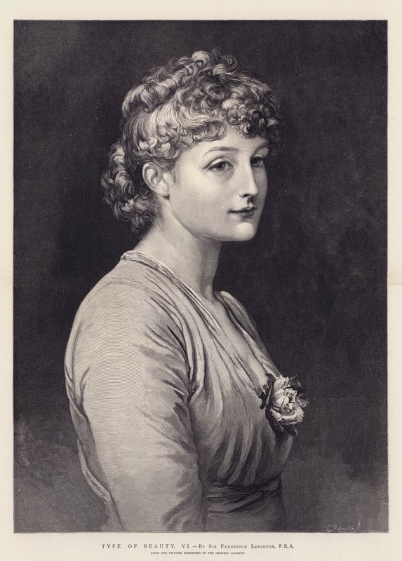 Type af skønhed, VI af Frederic Leighton