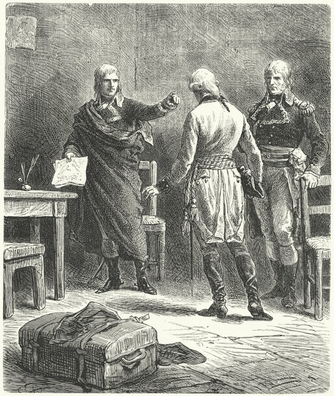 Mantuas kapitulation til Napoleon Bonaparte af Frederic Theodore (after) Lix