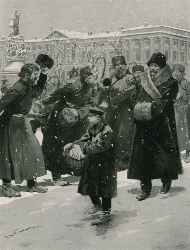 Trænere fra Nevsky Prospect af Frederic de Haenen
