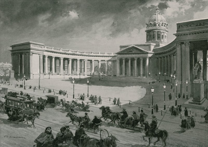 Kazan-katedralen af Frederic de Haenen
