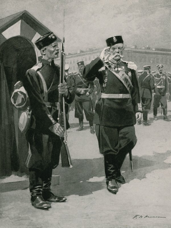 Officer og Sentinel af Frederic de Haenen