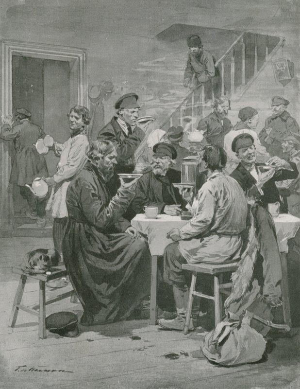 Forfriskninger, kaffe og vodka af Frederic de Haenen