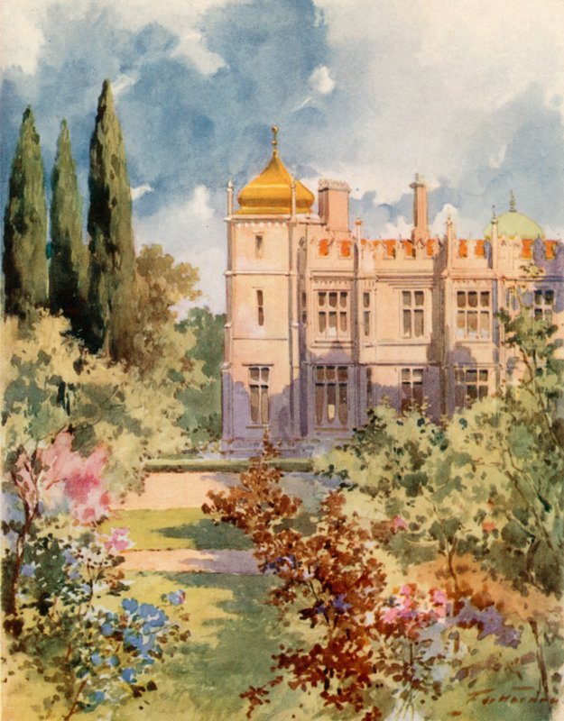 Royal Palace, Livadia, Krim af Frederic de Haenen