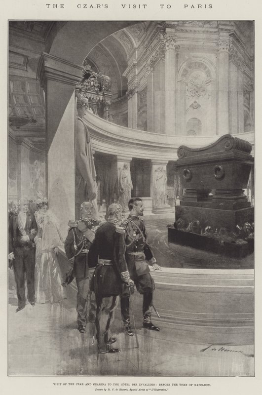 Czarens besøg i Paris af Frederic de Haenen