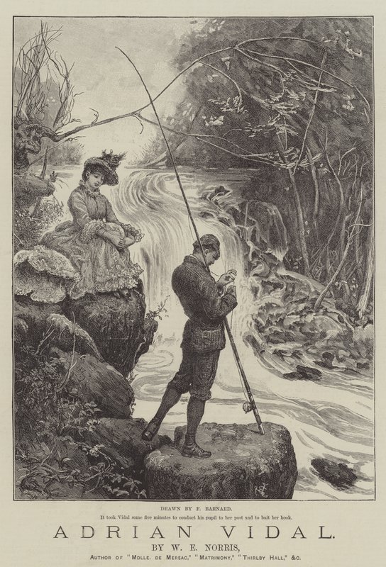 Adrian Vidal, af W E Norris af Frederick Barnard