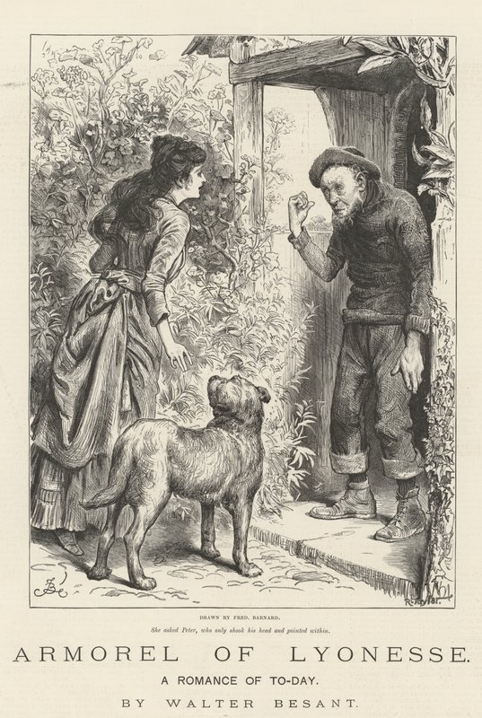 Armorel of Lyonesse, A Romance of To-Day, af Walter Besant af Frederick Barnard
