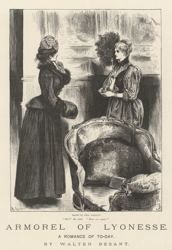 Armorel of Lyonesse, A Romance of To-Day, af Walter Besant af Frederick Barnard