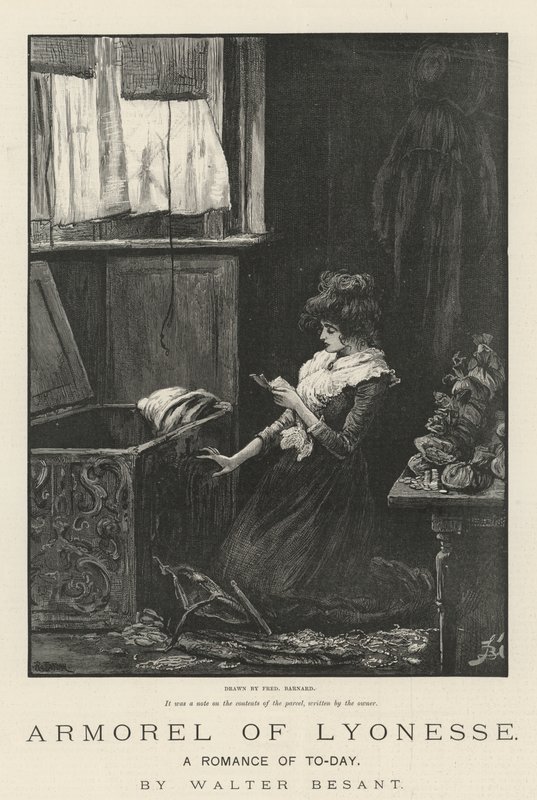 Armorel of Lyonesse, A Romance of To-Day, af Walter Besant af Frederick Barnard