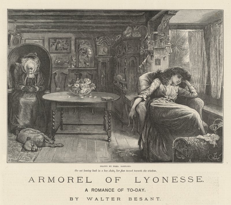 Armorel of Lyonesse, A Romance of To-Day, af Walter Besant af Frederick Barnard
