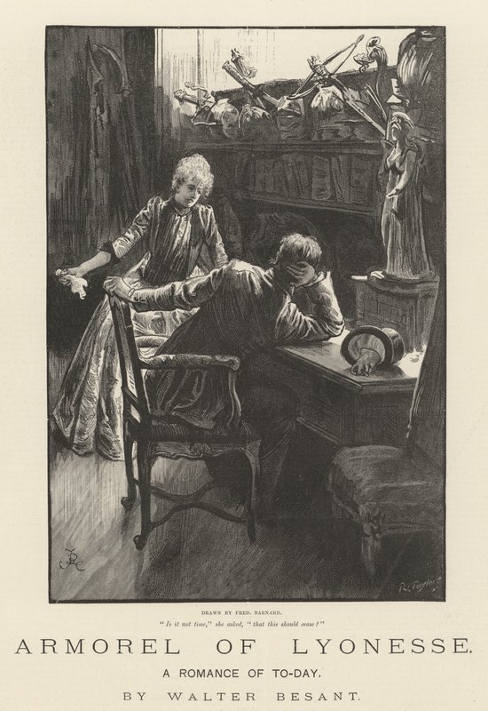 Armorel of Lyonesse, A Romance of To-Day, af Walter Besant af Frederick Barnard