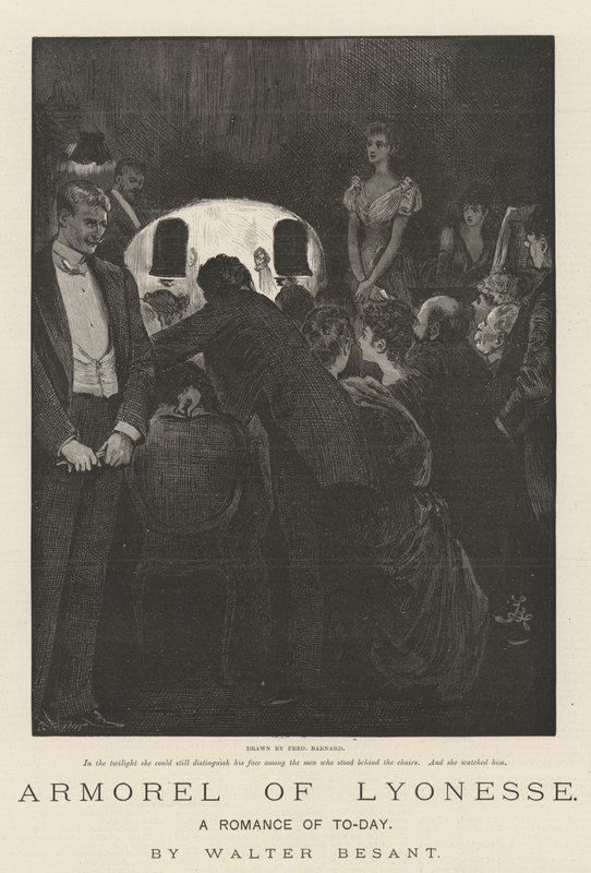 Armorel of Lyonesse, A Romance of To-Day, af Walter Besant af Frederick Barnard