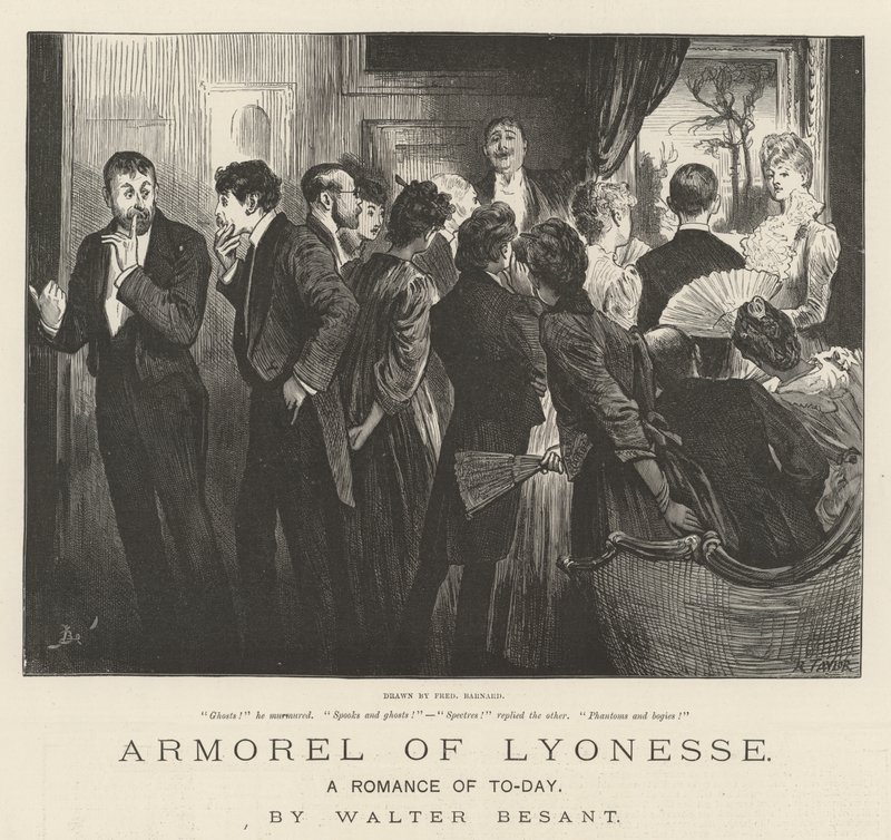 Armorel of Lyonesse, A Romance of To-Day, af Walter Besant af Frederick Barnard