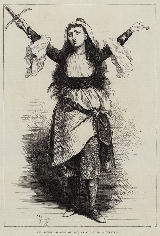 Fru Rousby som Jeanne d
