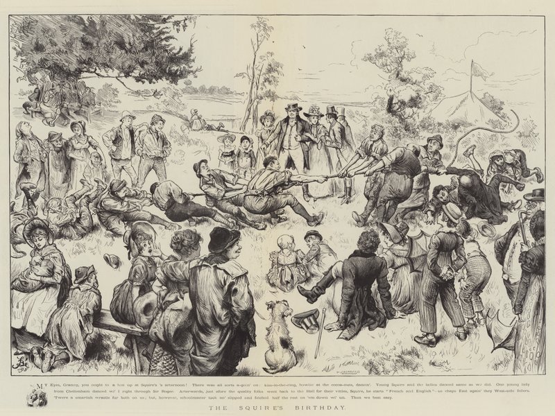 Junkerens fødselsdag af Frederick Barnard