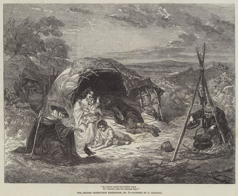 I skyggefulde kroge og hule veje, Vi tilbringer vores sommerdage med glæde af Frederick Goodall