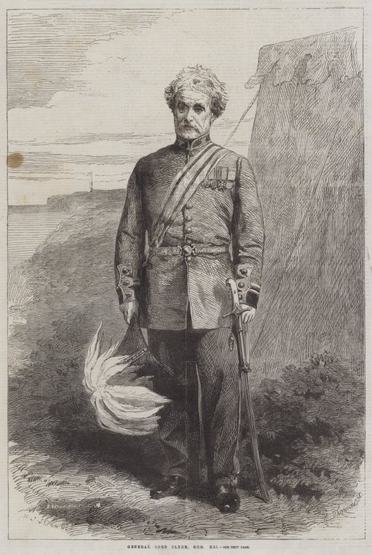 General Lord Clyde, GCB, KSI af Frederick John Skill