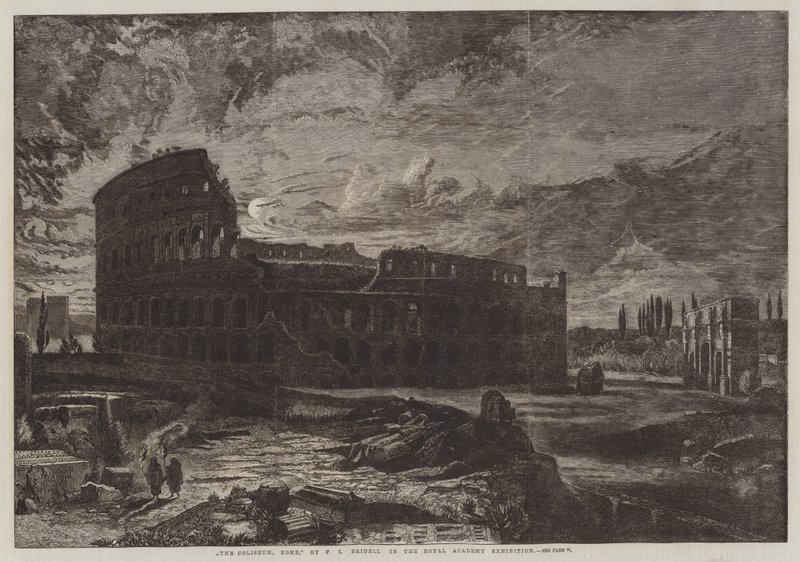 Colosseum, Rom af Frederick Lee Bridell