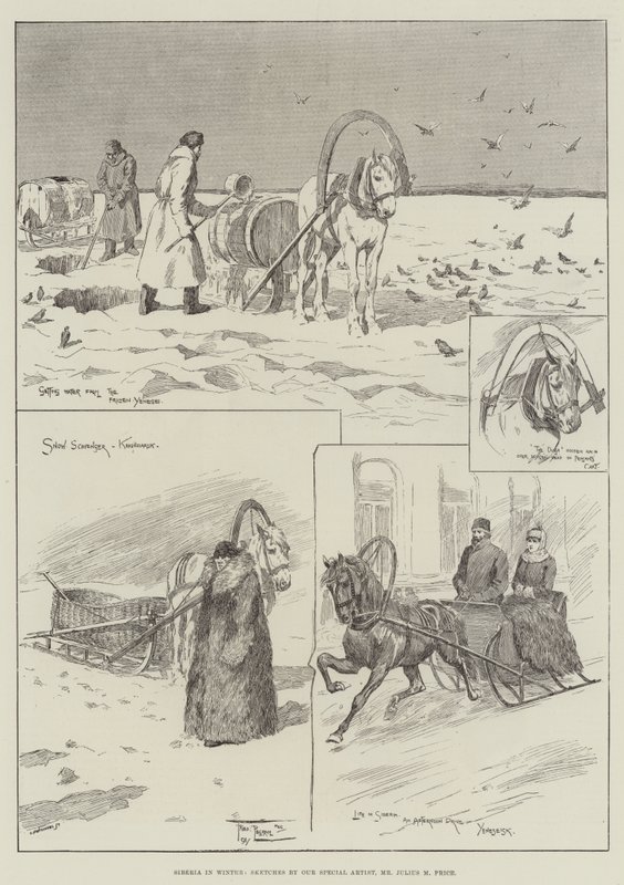 Sibirien om vinteren af Frederick Pegram