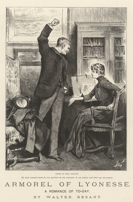 Armorel of Lyonesse, A Romance of To-Day, af Walter Besant af Frederick Barnard