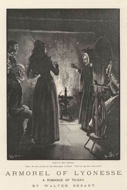 Armorel of Lyonesse, A Romance of To-Day, af Walter Besant af Frederick Barnard