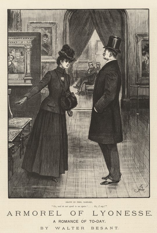 Armorel of Lyonesse, A Romance of To-Day, af Walter Besant af Frederick Barnard
