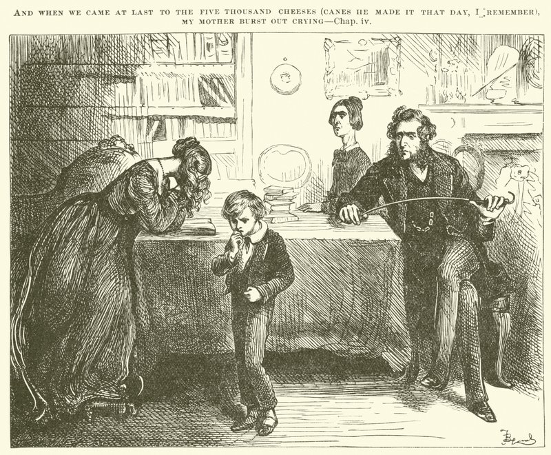 Illustration til David Copperfield af Frederick Barnard