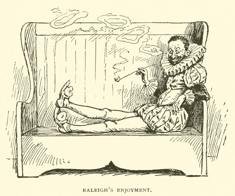 Raleighs nydelse af Frederick Burr Opper