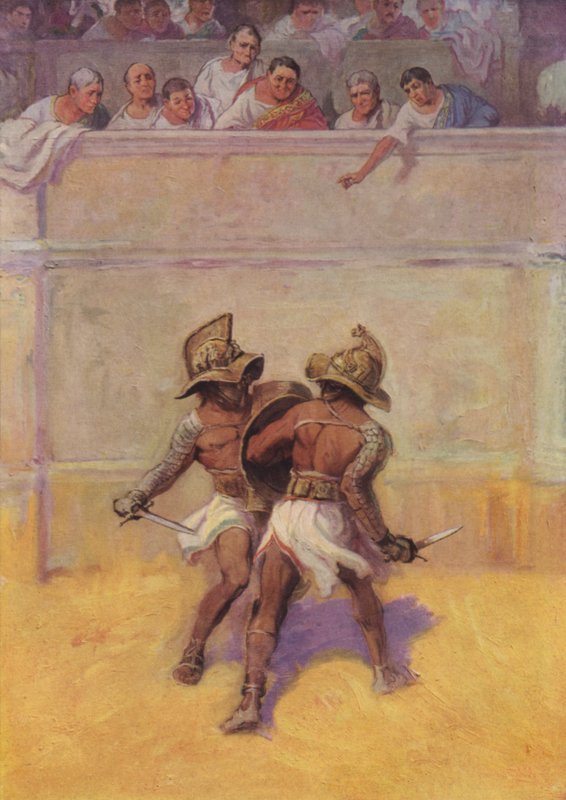 Frontispice til Pompejis sidste dage af Frederick Coffay Yohn