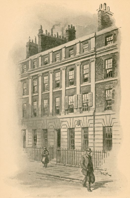 No 15 Furnivals Inn, Holborn, London, Residence of Charles Dickens af Frederick George Kitton