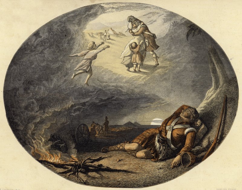 Soldatens drøm af Frederick Goodall