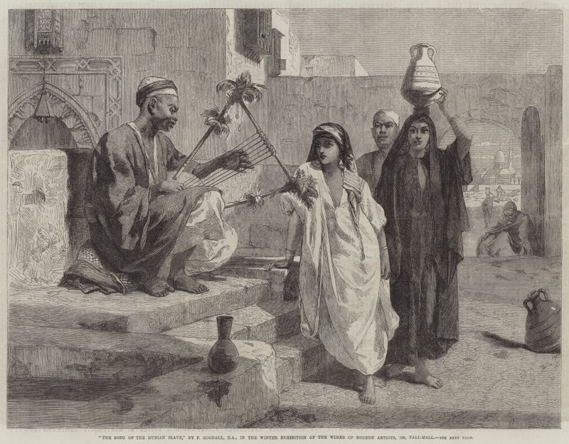 Sangen om den nubiske slave af Frederick Goodall