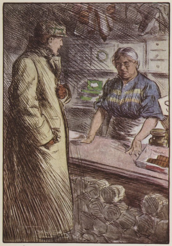 Illustration til They af Rudyard Kipling (farve litho) af Frederick Henry Townsend