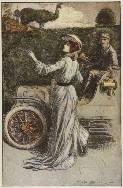 Illustration til They af Rudyard Kipling (farve litho) af Frederick Henry Townsend