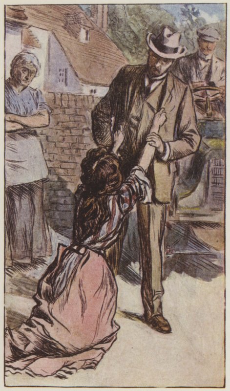 Illustration til They af Rudyard Kipling (farve litho) af Frederick Henry Townsend
