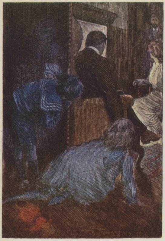Illustration til They af Rudyard Kipling (farve litho) af Frederick Henry Townsend