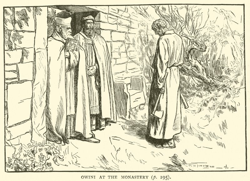 Owini på klosteret af Frederick Henry Townsend