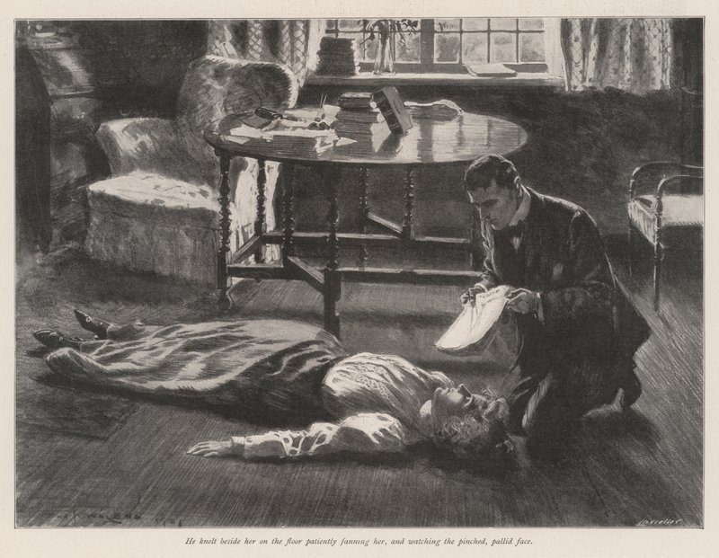 Taksernes Eremit, af E Nesbit af Frederick Henry Townsend