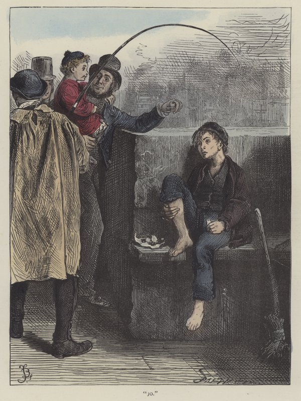Illustration til Bleak House af Frederick L. Bernard