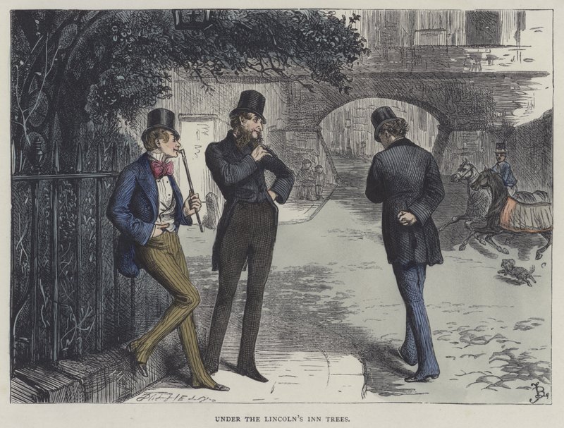 Illustration til Bleak House af Frederick L. Bernard
