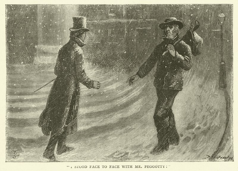 Illustration til David Copperfield af Frederick L. Bernard