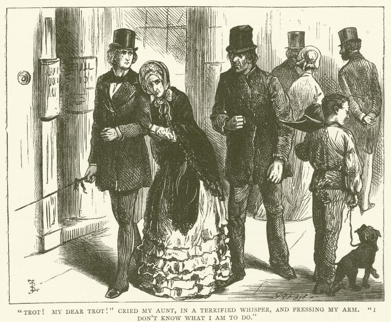 Illustration til David Copperfield af Frederick L. Bernard