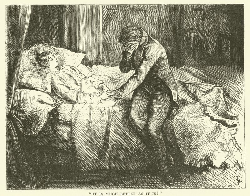 Illustration til David Copperfield af Frederick L. Bernard