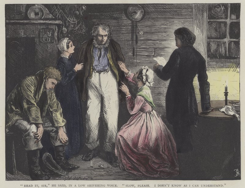 Illustration til David Copperfield af Frederick L. Bernard